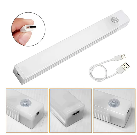 Kit 2 Smart Luminária Inteligente Ultra LED  sem fio e Recarregável