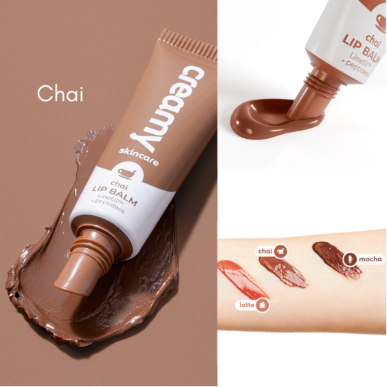 Creamy The Coffee Lip Balm 10g Chai, Latte, Mocha